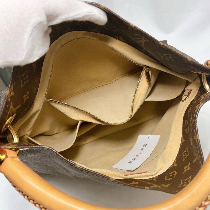 莉亞精品♡LV M40249 Artsy編織手把托特包 二手-18