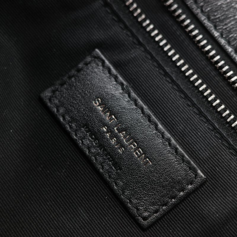 Saint Laurent 聖羅蘭 Niki 中型 黑色牛皮 錆色金屬 鍊條包 單肩包 斜挎包-14