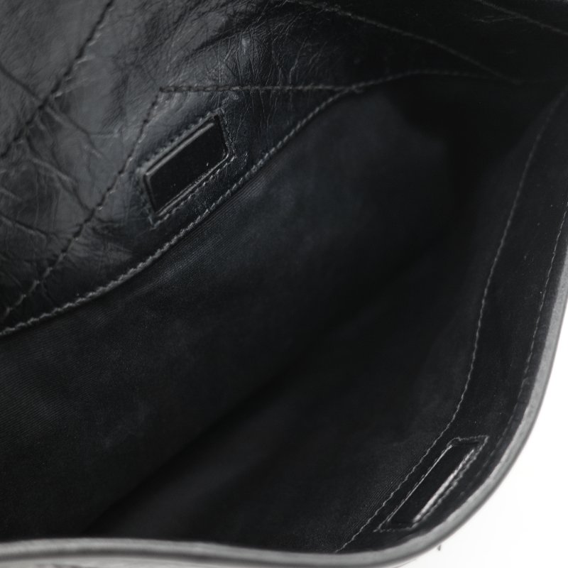 Saint Laurent 聖羅蘭 Niki 中型 黑色牛皮 錆色金屬 鍊條包 單肩包 斜挎包-22