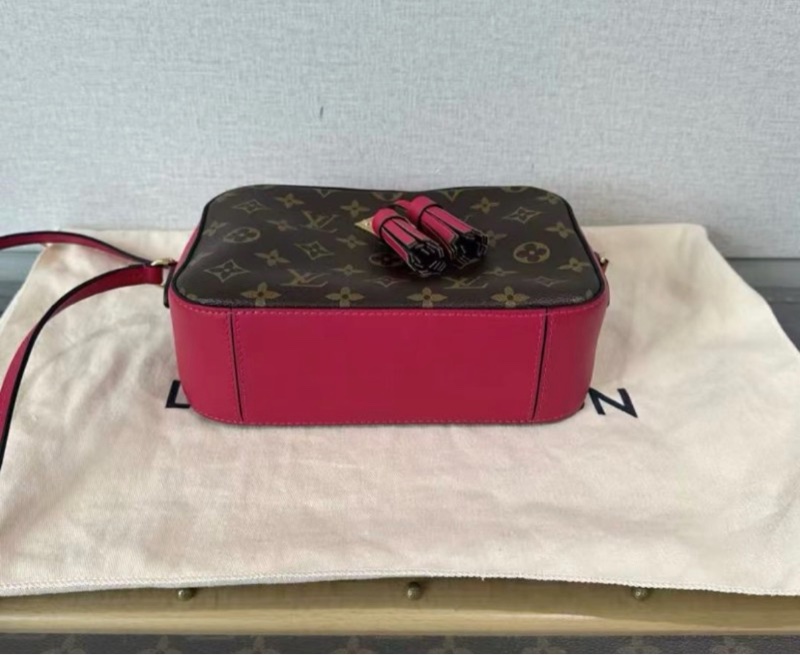 ✨LV 相機流蘇肩背斜背包22*16*8 99新配件塵袋購證-3