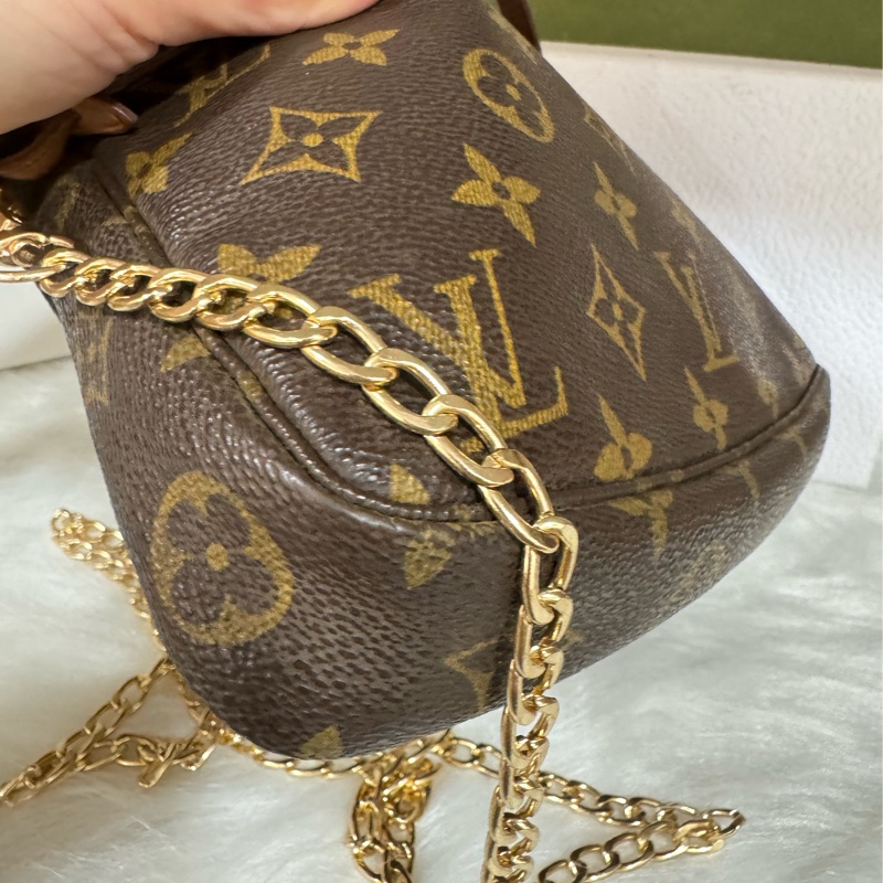 Lv 老花麻將包 大款-8