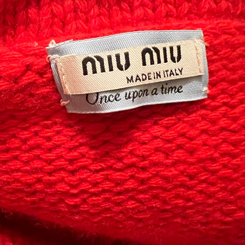 miumiu海軍領羊毛短外套40碼-4