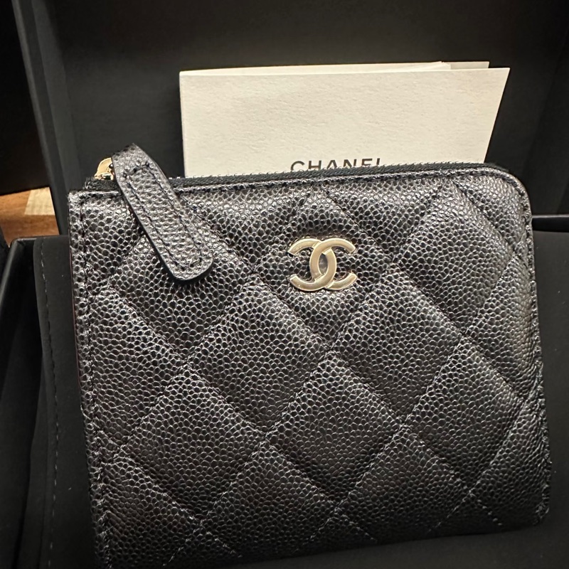 Chanel 全新🔥現貨 L型拉鍊錢包 短夾-4
