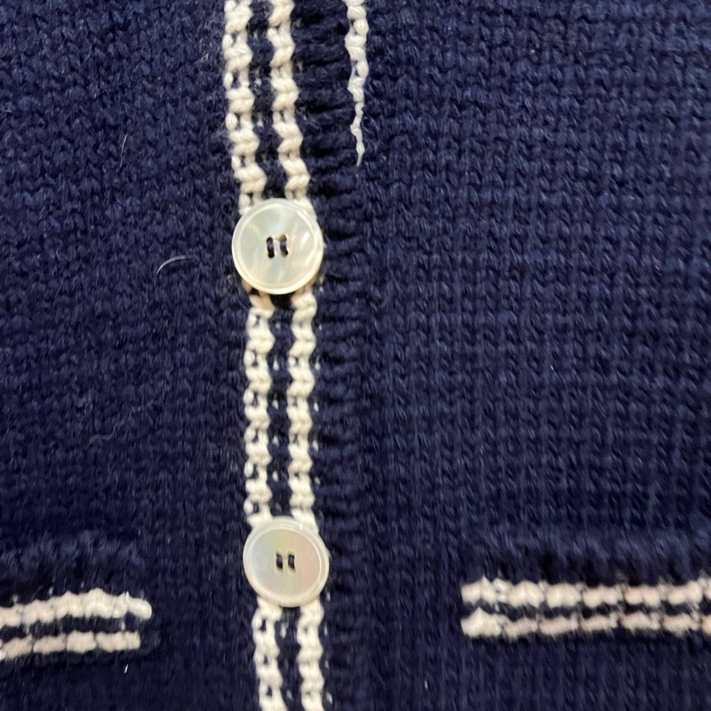 miumiu海軍領毛衣外套36碼-2