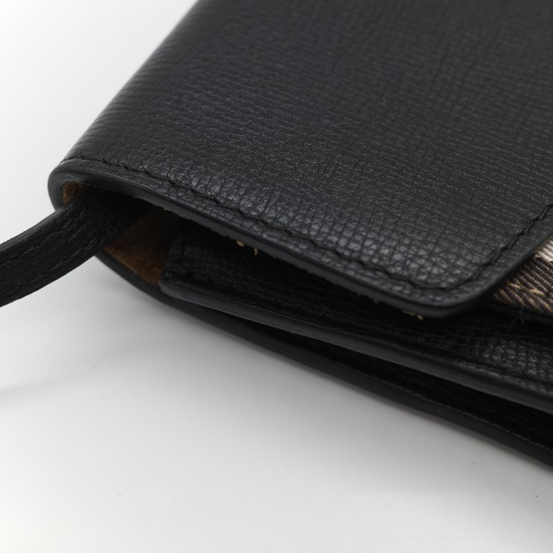 Burberry 巴寶莉 Small Macken 經典格紋 棕色牛皮 帆布 小型 斜背包 肩背包 馬鞍包-11