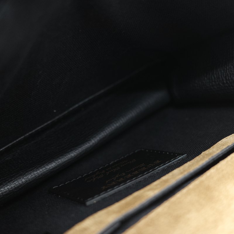 Burberry 巴寶莉 Small Macken 經典格紋 棕色牛皮 帆布 小型 斜背包 肩背包 馬鞍包-20