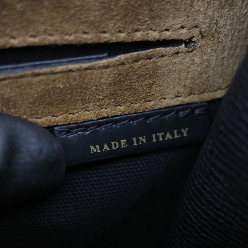 Burberry 巴寶莉 Small Macken 經典格紋 棕色牛皮 帆布 小型 斜背包 肩背包 馬鞍包-23