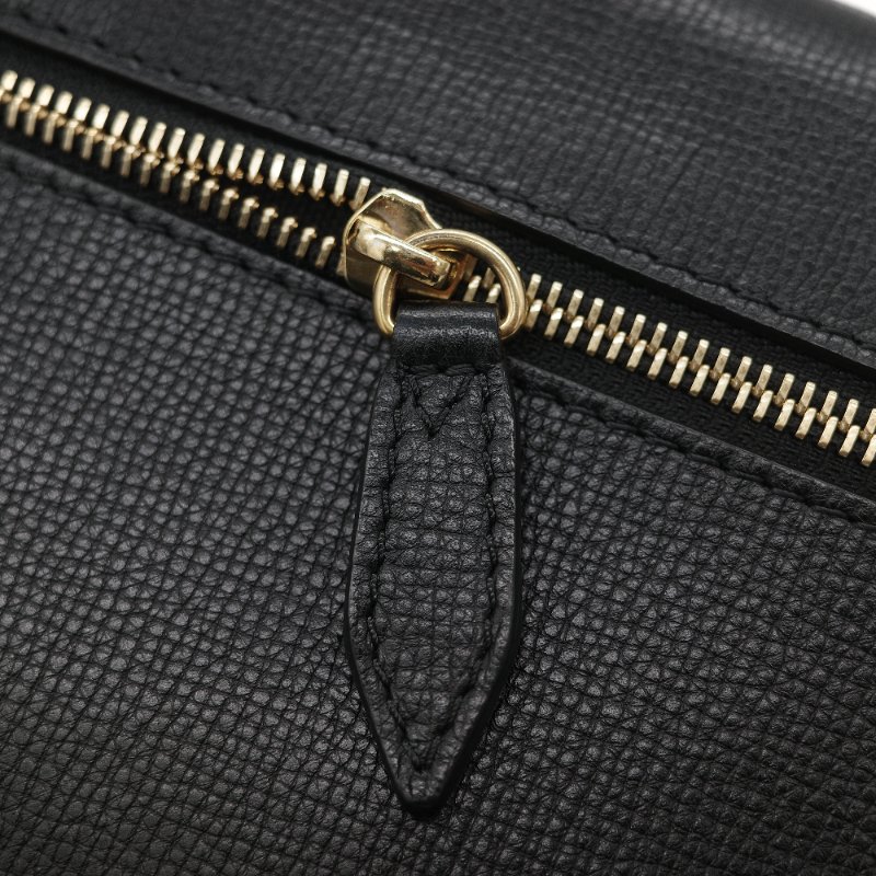 Burberry 巴寶莉 Small Macken 經典格紋 棕色牛皮 帆布 小型 斜背包 肩背包 馬鞍包-31