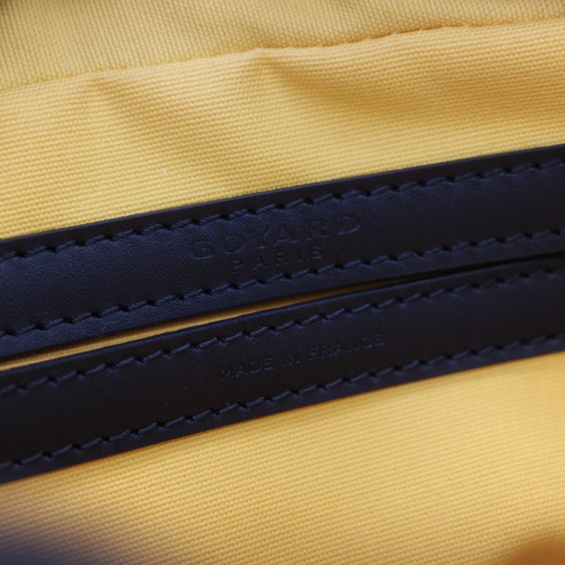 Goyard 戈雅 Cap Vert PM 經典黑色 帆布 小牛皮 小號拉鍊相機包-17