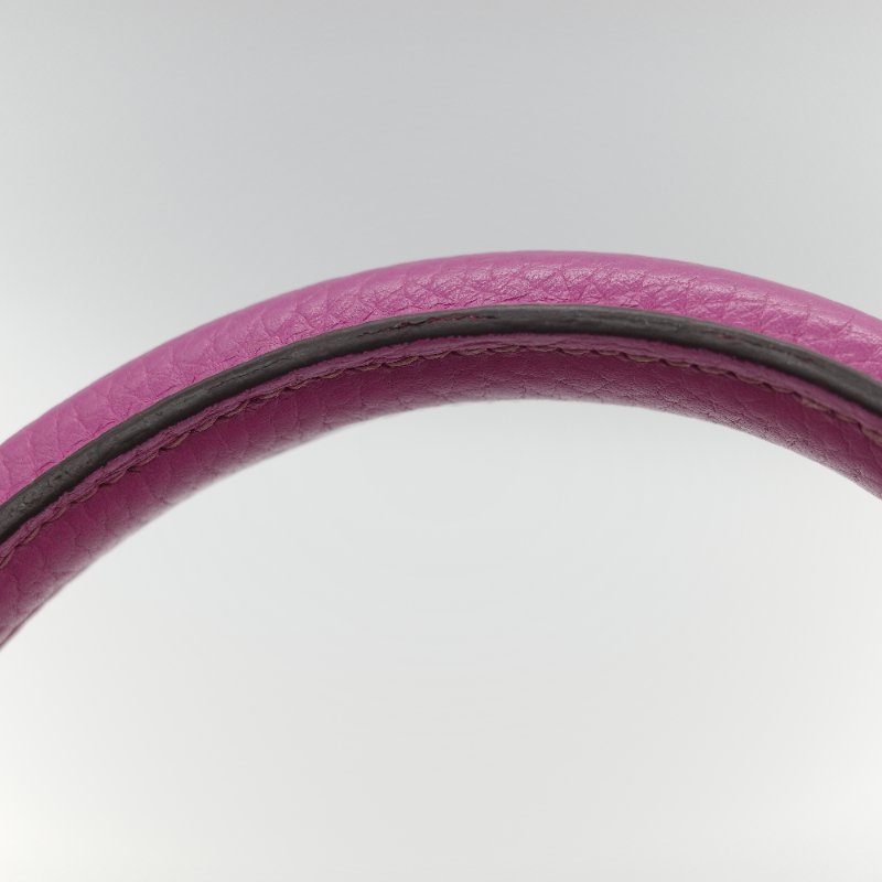 Hermès 愛馬仕 Kelly 28 凱莉 28 海葵紫 TC 牛皮 銀扣 手提包 斜背 兩用包-36