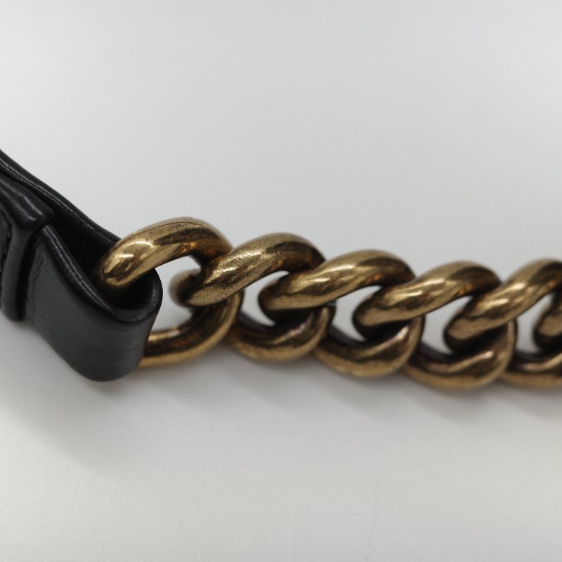 全網最低🌟品牌月特價(狀況好♥️配件齊全)Chanel 香奈兒 Leboy 25 菱格紋 油蠟牛皮 黑色 復古金扣 鏈條包 斜挎包 單肩包-9