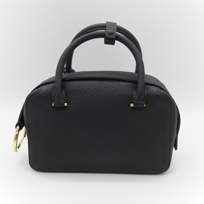 專櫃12 萬🌟全套全配(超級新♥️絕美必入)Delvaux 德爾沃 Cool Box 黑色 牛皮 Mini 21cm 手提包 斜挎包-4