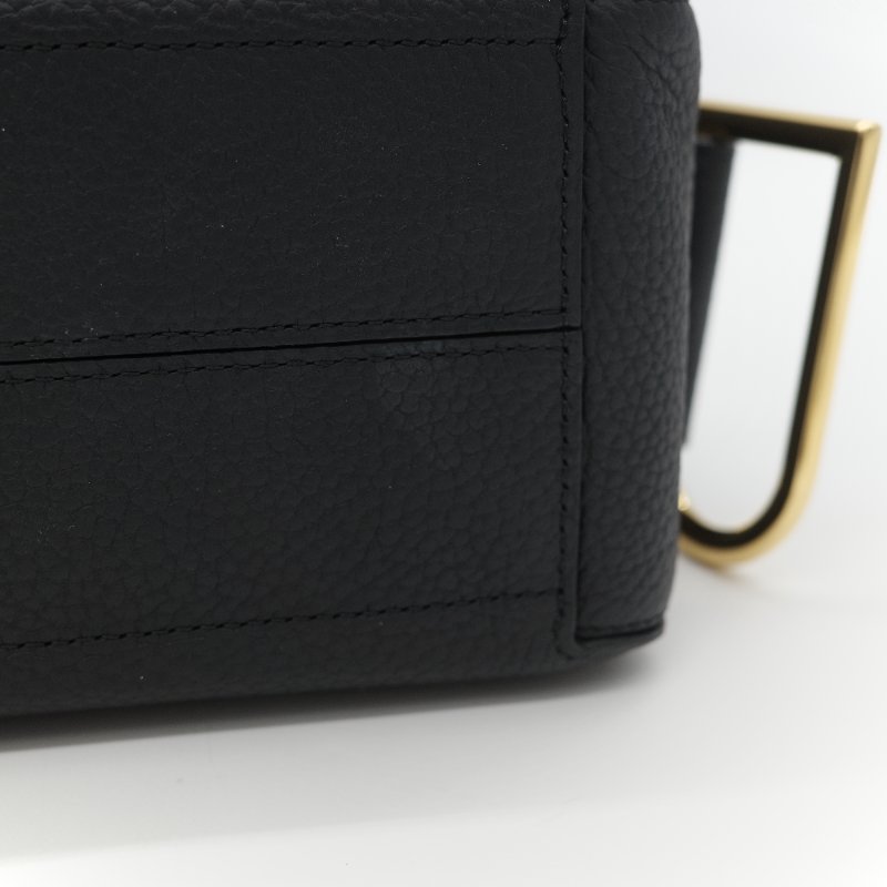 專櫃12 萬🌟全套全配(超級新♥️絕美必入)Delvaux 德爾沃 Cool Box 黑色 牛皮 Mini 21cm 手提包 斜挎包-8