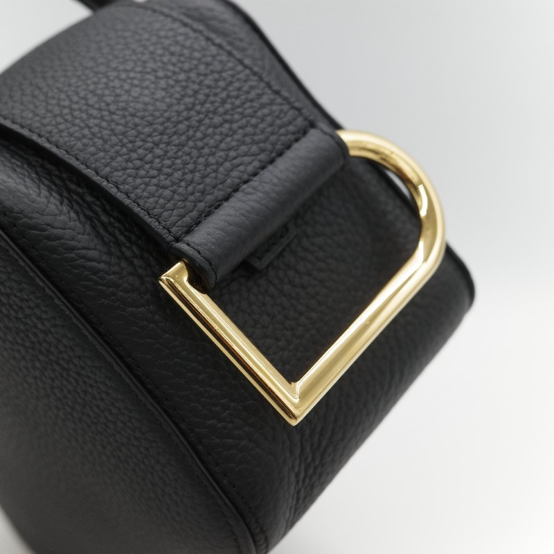 專櫃12 萬🌟全套全配(超級新♥️絕美必入)Delvaux 德爾沃 Cool Box 黑色 牛皮 Mini 21cm 手提包 斜挎包-10