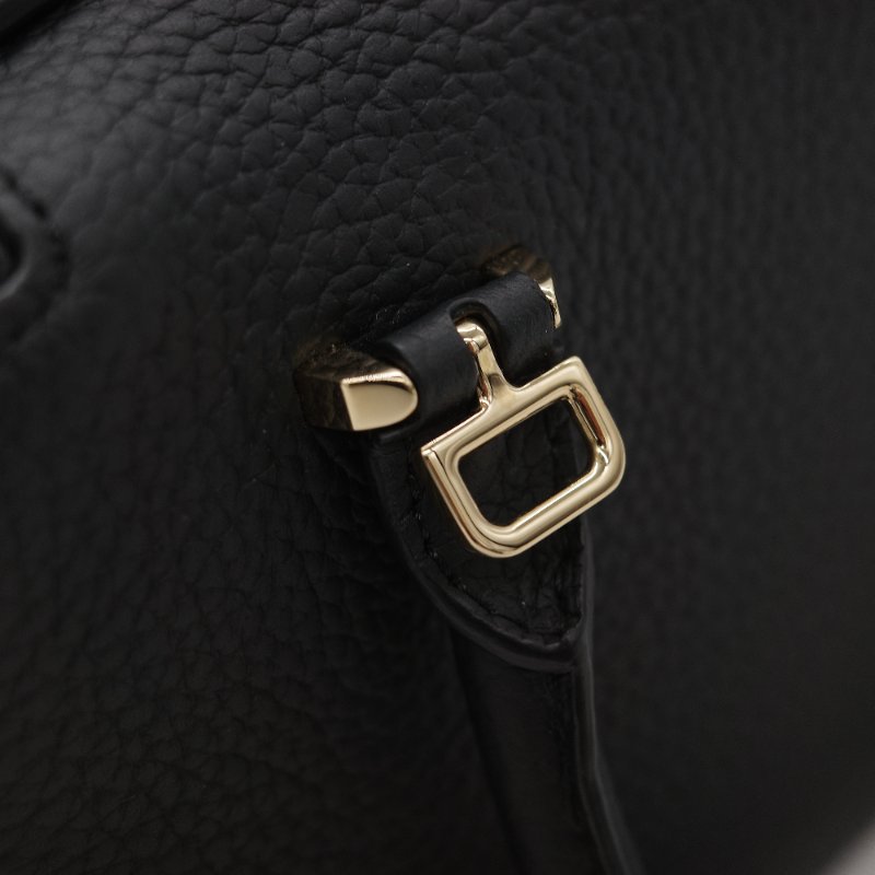 專櫃12 萬🌟全套全配(超級新♥️絕美必入)Delvaux 德爾沃 Cool Box 黑色 牛皮 Mini 21cm 手提包 斜挎包-11