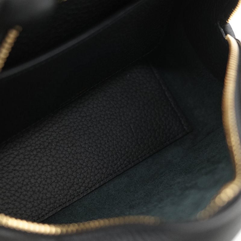 專櫃12 萬🌟全套全配(超級新♥️絕美必入)Delvaux 德爾沃 Cool Box 黑色 牛皮 Mini 21cm 手提包 斜挎包-18