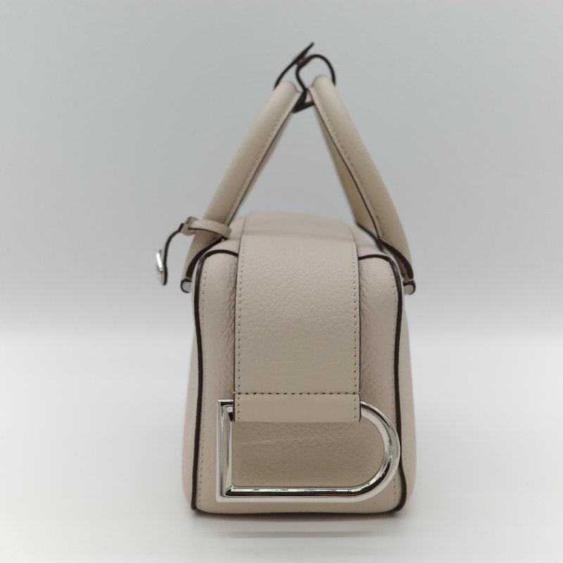 專櫃12 萬🌟全套全配(超級新♥️絕美必入)Delvaux 德爾沃 Cool Box 奶白色 百合白 牛皮 Mini 21cm 手提包 斜挎包-3