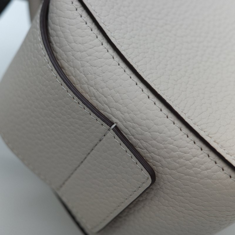 專櫃12 萬🌟全套全配(超級新♥️絕美必入)Delvaux 德爾沃 Cool Box 奶白色 百合白 牛皮 Mini 21cm 手提包 斜挎包-9