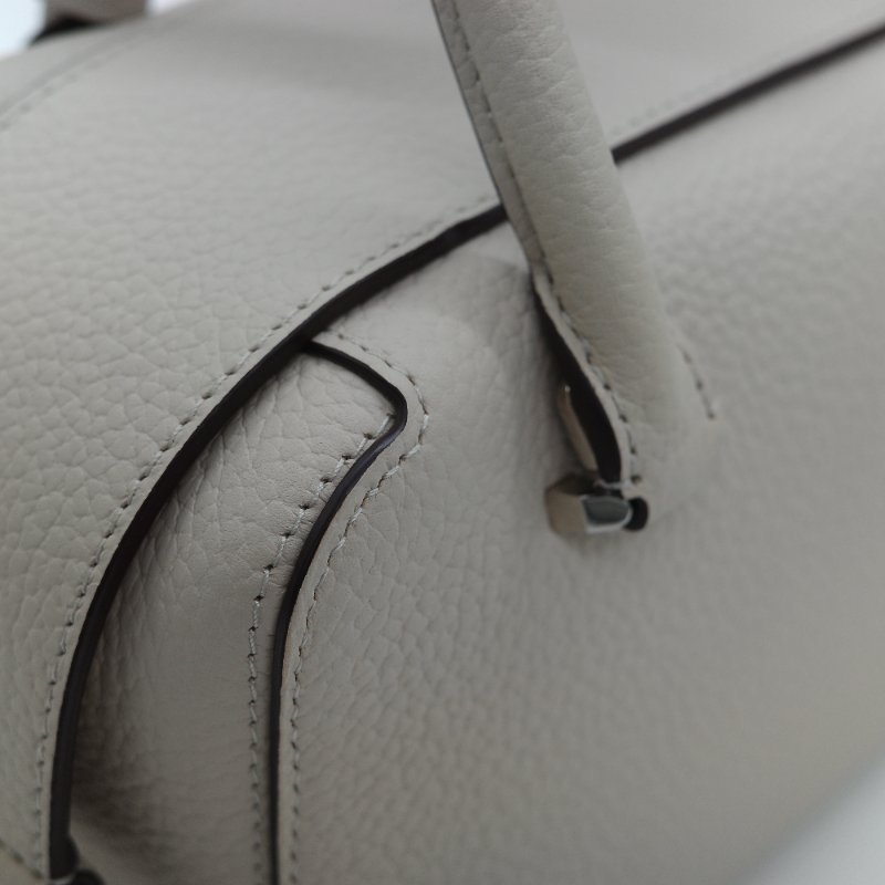 專櫃12 萬🌟全套全配(超級新♥️絕美必入)Delvaux 德爾沃 Cool Box 奶白色 百合白 牛皮 Mini 21cm 手提包 斜挎包-12