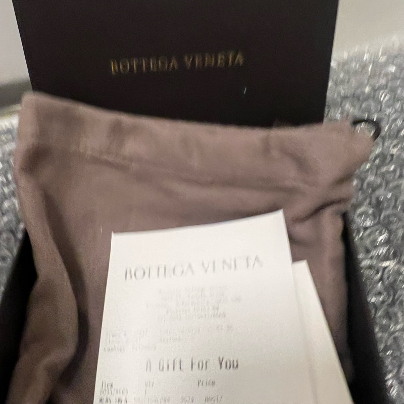BOTTEGA VENETA 編織格紋拉鍊零錢卡包-4