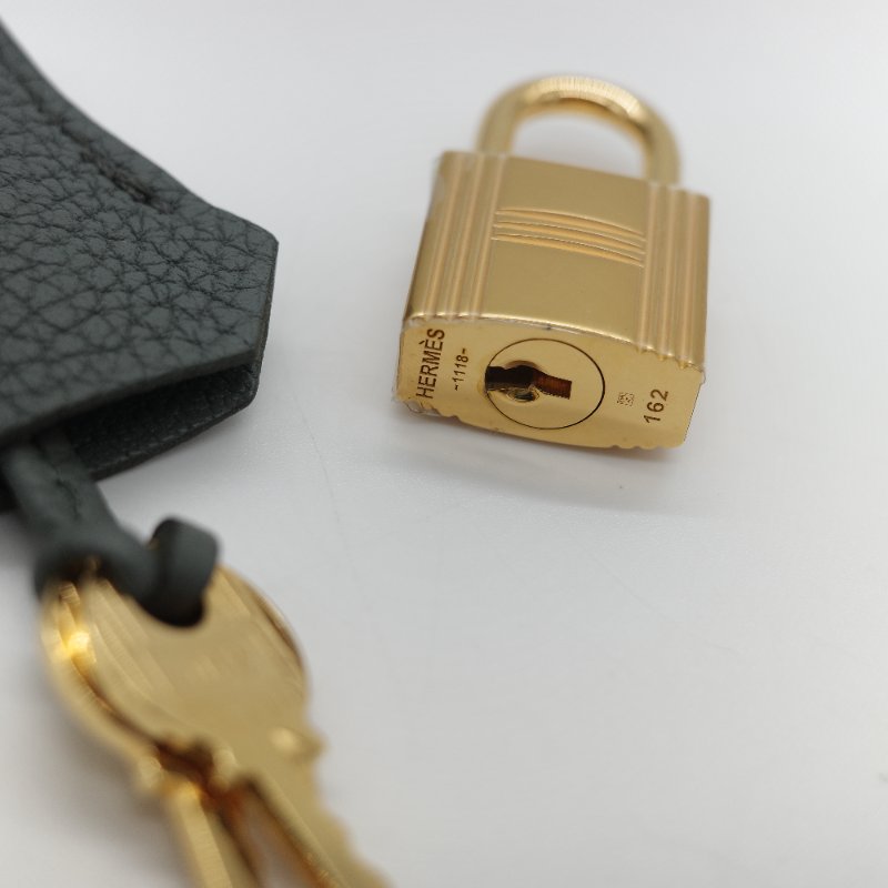 Hermès 愛馬仕 Birkin 30 杏仁綠 金釦 Togo 牛皮 手提 鉑金包 D 刻-31