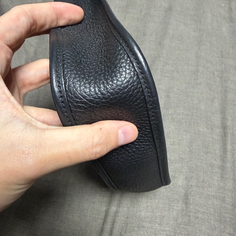 HERMES MINI EVELYNE 黑銀 全配-8