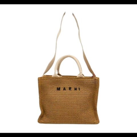 Marni Raffia 拉菲草托特包 Tote Bag