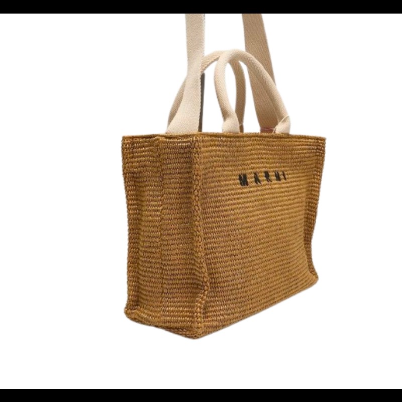 Marni Raffia 拉菲草托特包 Tote Bag-2