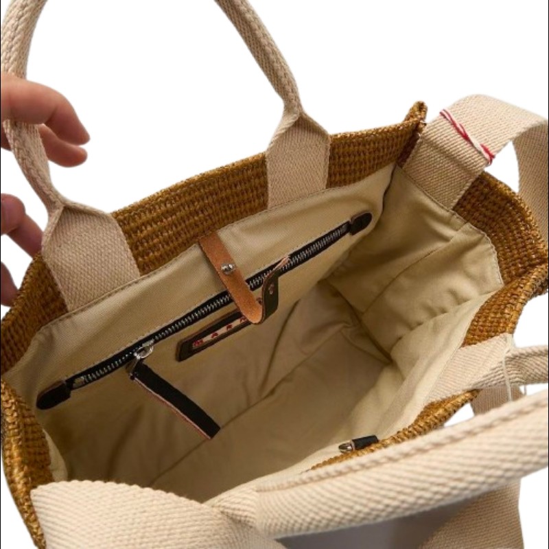 Marni Raffia 拉菲草托特包 Tote Bag-4