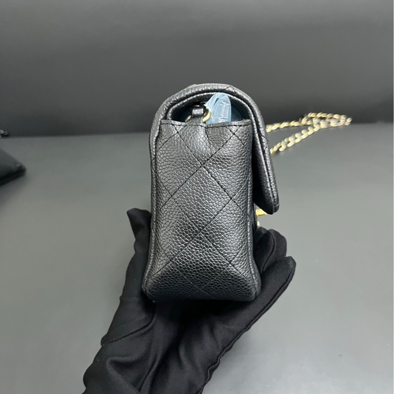 Chanel Classic Flap Mini Caviar Leather x Ghw-3