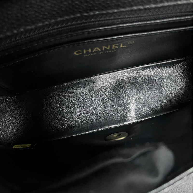 Chanel Classic Flap Mini Caviar Leather x Ghw-14