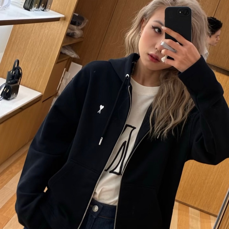 Ami Paris❣️ 女款 連帽外套 #XS S XL-3