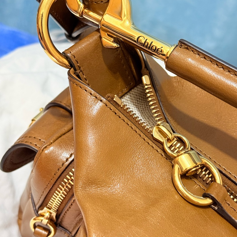 Chloé 小型亮面水牛皮 Camera 相機包-1