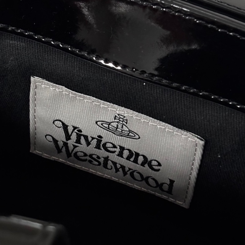 【Nana女孩看過來🖤朋克主義🤘🏻全網稀有】Vivienne Westwood 西太后 HAZEL 手提|斜揹|單肩包 中號 黑色-6