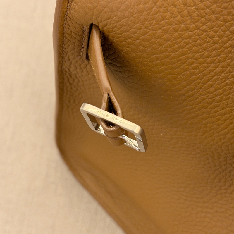 The Row Margaux 12 in Rubber Ans Grained Leather-3