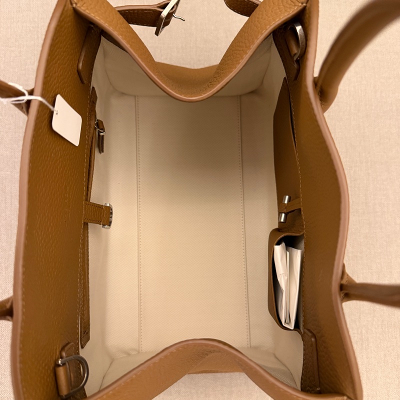 The Row Margaux 12 in Rubber Ans Grained Leather-8