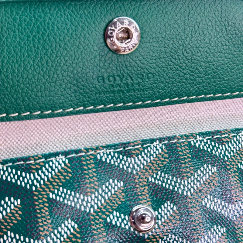 Goyard mini HOBO綠色戈雅迷你HOBO肩背手提托特包購物包-15