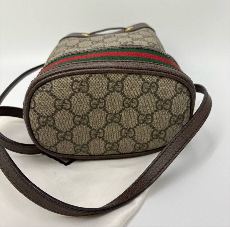 【有購證✨小巧可愛✨全網最低價】Gucci Ophidia系列老花水桶包-5