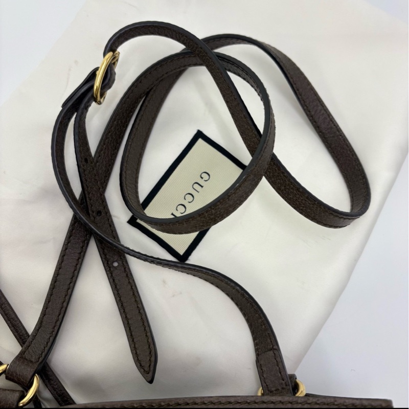【有購證✨小巧可愛✨全網最低價】Gucci Ophidia系列老花水桶包-8