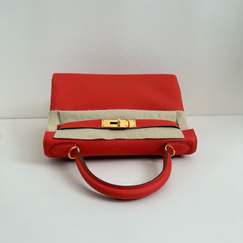 Hermès Kelly 28(凱莉包,28cm,常見尺寸28×22×10cm)-5