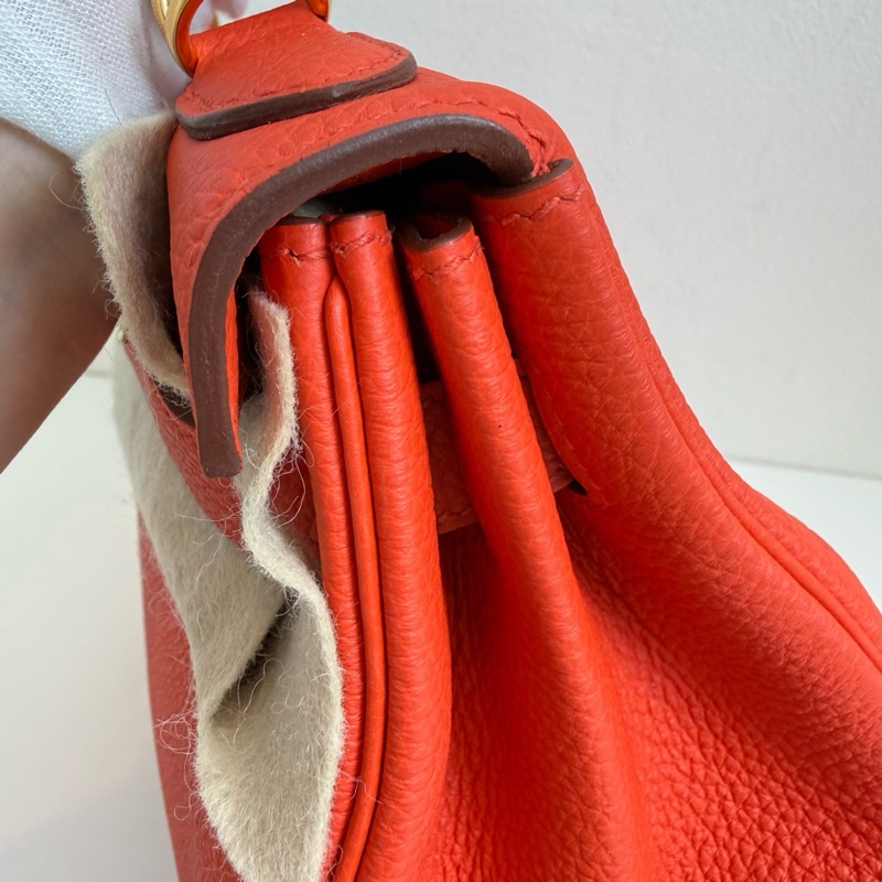 Hermès Kelly 28(凱莉包,28cm,常見尺寸28×22×10cm)-10