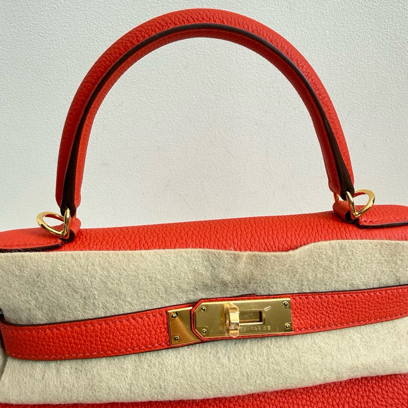 Hermès Kelly 28(凱莉包,28cm,常見尺寸28×22×10cm)-27