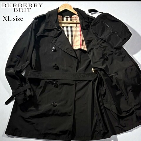 XL碼／未使用級／Burberry 時尚男神風衣
