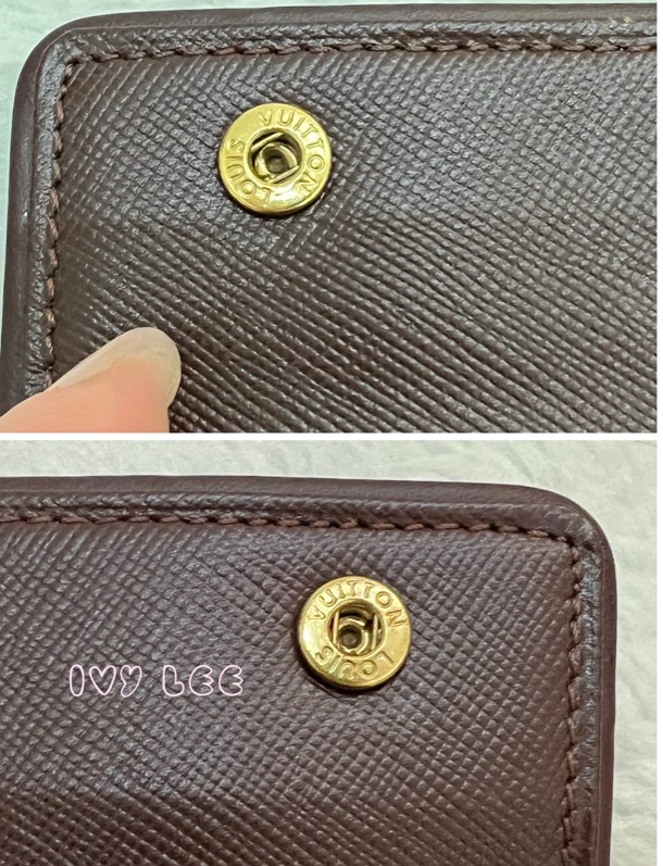 LOUIS VUITTON Monogram單寧 短夾 櫻桃紅 M92241正品 二手精品-13