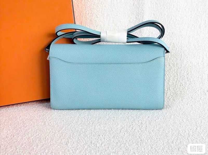 Hermes愛馬仕Constance 康康 Togo  Z刻 馬卡藍色銀扣 epsom皮-1