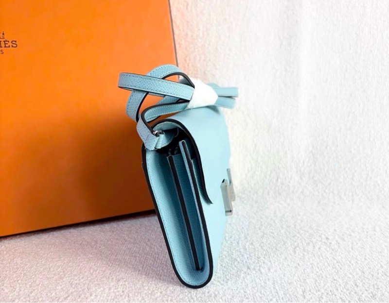 Hermes愛馬仕Constance 康康 Togo  Z刻 馬卡藍色銀扣 epsom皮-5