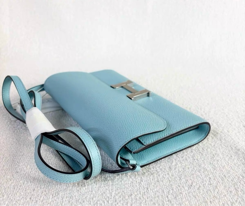 Hermes愛馬仕Constance 康康 Togo  Z刻 馬卡藍色銀扣 epsom皮-8