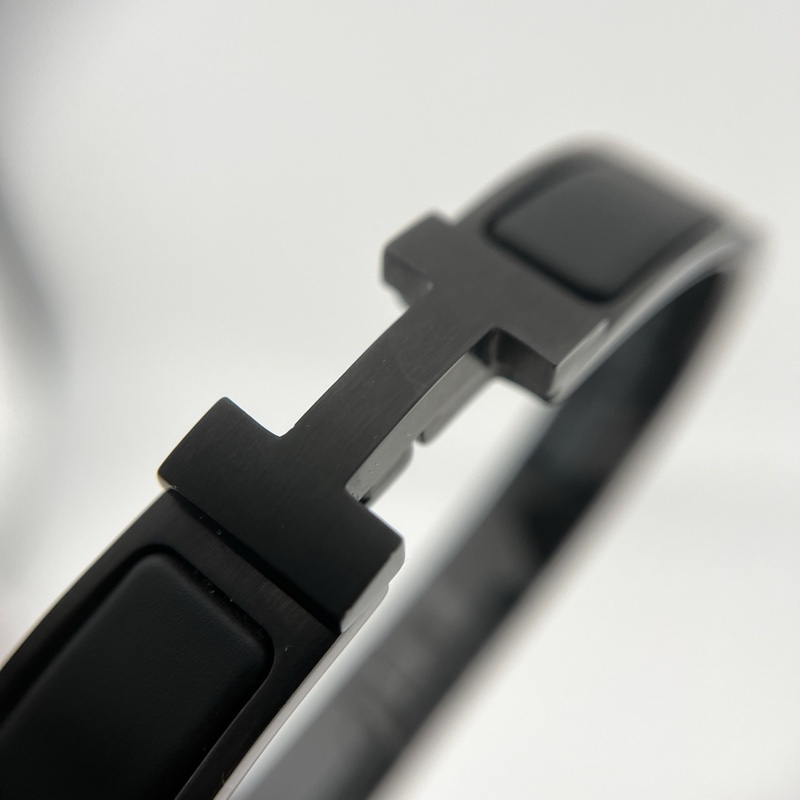 20碼 Hermes 愛馬仕So Black男款黑武士H手鐲20碼-4