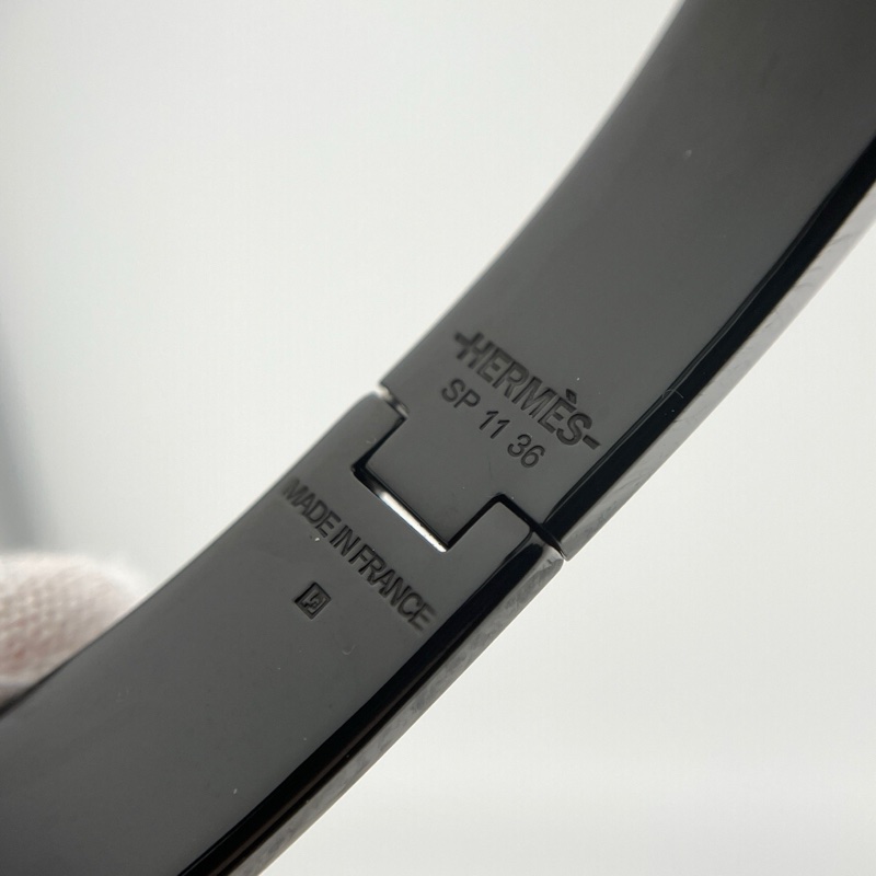 20碼 Hermes 愛馬仕So Black男款黑武士H手鐲20碼-5