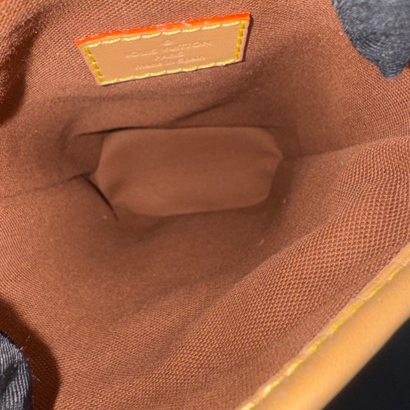 路易威登LV老花迷你薯條包手機包單肩斜挎包14.5 x 18 x 6.5-7